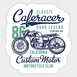 Classic caferacer Sticker